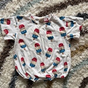 Colorful Popsicle Print Kids Tee